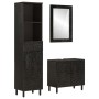 3-teiliges Badezimmerschrank-Set aus massivem Mangoholz von , Badezimmermöbel - Ref: Foro24-3206294, Preis: 309,78 €, Rabatt: %