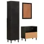 Conjunto de armarios de baño 3 piezas madera maciza de mango de , Muebles de baño - Ref: Foro24-3206294, Precio: 299,44 €, De...