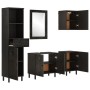 5-piece bathroom cabinet set solid mango wood by , Bathroom furniture - Ref: Foro24-3206296, Price: 454,55 €, Discount: %