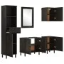 5-teiliges Badezimmerschrank-Set aus massivem Mangoholz von , Badezimmermöbel - Ref: Foro24-3206296, Preis: 439,51 €, Rabatt: %