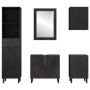 5-teiliges Badezimmerschrank-Set aus massivem Mangoholz von , Badezimmermöbel - Ref: Foro24-3206296, Preis: 454,55 €, Rabatt: %
