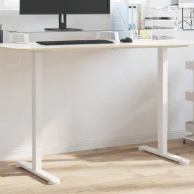 Stehpultgestell aus weißem Stahl (94-135)x60x(70-114) cm von , Schreibtische - Ref: Foro24-4005340, Preis: 126,38 €, Rabatt: %