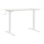 White steel standing desk frame (94-135)x60x(70-114) cm by , Desks - Ref: Foro24-4005340, Price: 129,65 €, Discount: %