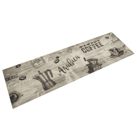Kaffeegrauer, waschbarer Küchenteppich aus Samt, 45 x 150 cm von , Fußmatten - Ref: Foro24-4005581, Preis: 27,58 €, Rabatt: %