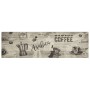 Kaffeegrauer, waschbarer Küchenteppich aus Samt, 45 x 150 cm von , Fußmatten - Ref: Foro24-4005581, Preis: 27,58 €, Rabatt: %