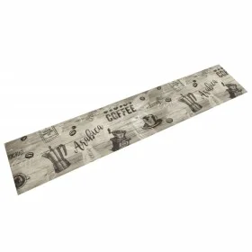 Kaffeegrauer, waschbarer Küchenteppich aus Samt, 60 x 300 cm von , Fußmatten - Ref: Foro24-4005583, Preis: 46,06 €, Rabatt: %