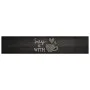 Waschbare Küchenmatte aus schwarzem Samt, 60 x 300 cm von , Fußmatten - Ref: Foro24-4005595, Preis: 55,36 €, Rabatt: %