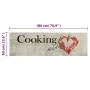 Peper Cooking Samt waschbare Küchenmatte 60x180 cm von , Fußmatten - Ref: Foro24-4005624, Preis: 33,64 €, Rabatt: %