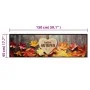 Herbstlicher, waschbarer Küchenteppich aus Samt, 45 x 150 cm von , Fußmatten - Ref: Foro24-4005626, Preis: 26,93 €, Rabatt: %