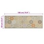 Waschbare Küchenmatte aus pastellfarbenem Sechseck-Samt, 60 x 180 cm von , Fußmatten - Ref: Foro24-4005630, Preis: 46,59 €, R...