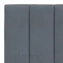 Dark gray velvet bed frame with LED lights 90x190 cm by , Beds and slatted bases - Ref: Foro24-3213752, Price: 159,55 €, Disc...