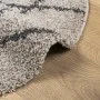Moderner Hochflorteppich PAMPLONA anthrazitbeige Ø 80 cm von , Teppiche - Ref: Foro24-375397, Preis: 20,00 €, Rabatt: %