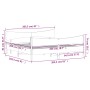 White pine wood bed frame with headboard 200x200cm by , Beds and slatted bases - Ref: Foro24-3216370, Price: 273,67 €, Discou...