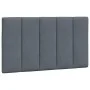 Dark gray velvet bed frame with headboard 90x200cm by , Beds and slatted bases - Ref: Foro24-3207826, Price: 151,40 €, Discou...