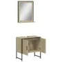 Badezimmermöbel-Set, 2-teilig, Holzwerkstoff, Sonoma-Eiche von , Badezimmermöbel - Ref: Foro24-3214335, Preis: 83,66 €, Rabat...