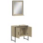 Bathroom furniture set 2 pieces engineered wood sonoma oak by , Bathroom furniture - Ref: Foro24-3214335, Price: 84,92 €, Dis...