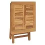 Sonnenliege mit Tisch aus massivem Teakholz von vidaXL, Liegen - Ref: Foro24-48017, Preis: 288,38 €, Rabatt: %