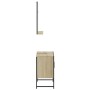 Bathroom furniture set 2 pieces engineered wood sonoma oak by , Bathroom furniture - Ref: Foro24-3214335, Price: 84,92 €, Dis...
