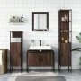Badezimmermöbel-Set, 4-teilig, Eichenbraun-Sperrholz von , Badezimmermöbel - Ref: Foro24-3214363, Preis: 226,54 €, Rabatt: %