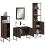 Badezimmermöbel-Set, 4-teilig, Eichenbraun-Sperrholz von , Badezimmermöbel - Ref: Foro24-3214363, Preis: 226,54 €, Rabatt: %
