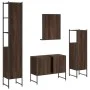 Badezimmermöbel-Set, 4-teilig, Eichenbraun-Sperrholz von , Badezimmermöbel - Ref: Foro24-3214363, Preis: 226,54 €, Rabatt: %