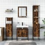 4-teiliges Badmöbel-Set aus Raucheichen-Sperrholz von , Badezimmermöbel - Ref: Foro24-3214356, Preis: 212,33 €, Rabatt: %