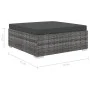 5-teiliges Gartenmöbel-Set und graue synthetische Rattankissen von vidaXL, Gartensets - Ref: Foro24-46783, Preis: 599,97 €, R...