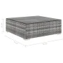 5-teiliges Gartenmöbel-Set und graue synthetische Rattankissen von vidaXL, Gartensets - Ref: Foro24-46783, Preis: 599,97 €, R...