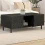 Massiver Couchtisch aus schwarzem Mangoholz, 100 x 54 x 40 cm von , Couchtisch - Ref: Foro24-356831, Preis: 95,23 €, Rabatt: %