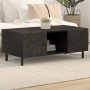 Solid black mango wood coffee table 100x54x40 cm by , Coffee table - Ref: Foro24-356831, Price: 96,10 €, Discount: %