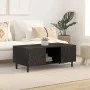 Massiver Couchtisch aus schwarzem Mangoholz, 100 x 54 x 40 cm von , Couchtisch - Ref: Foro24-356831, Preis: 95,23 €, Rabatt: %