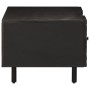 Solid black mango wood coffee table 100x54x40 cm by , Coffee table - Ref: Foro24-356831, Price: 96,10 €, Discount: %