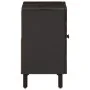 Waschbeckenunterschrank aus massivem schwarzem Mangoholz, 62 x 33 x 58 cm von , Badezimmerwaschtische - Ref: Foro24-356838, P...