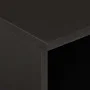 Solid black mango wood bedside table 40x33x46 cm by , Nightstands - Ref: Foro24-356825, Price: 41,22 €, Discount: %