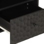 Nachttisch aus massivem schwarzem Mangoholz, 40 x 33 x 46 cm von , Nachttische - Ref: Foro24-356825, Preis: 41,62 €, Rabatt: %