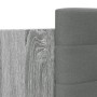 Sonoma-graues Holzwerkstoffbett mit Kopfteil 140 x 200 cm von , Betten und Lattenroste - Ref: Foro24-3209924, Preis: 175,10 €...