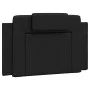Bed frame with LED lights black synthetic leather 90x190 cm by , Beds and slatted bases - Ref: Foro24-3213987, Price: 148,68 ...