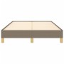 Estructura de cama tela gris taupe 120x190 cm de , Camas y somieres - Ref: Foro24-379493, Precio: 93,11 €, Descuento: %