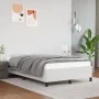 Estructura de cama cuero sintético blanco 120x190 cm de , Camas y somieres - Ref: Foro24-379523, Precio: 101,51 €, Descuento: %