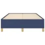 Blauer Stoffbettrahmen 120x190 cm von , Betten und Lattenroste - Ref: Foro24-379521, Preis: 94,84 €, Rabatt: %