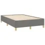 Dark gray fabric bed frame 120x190 cm by , Beds and slatted bases - Ref: Foro24-379516, Price: 89,96 €, Discount: %