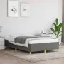 Dark gray fabric bed frame 120x190 cm by , Beds and slatted bases - Ref: Foro24-379516, Price: 89,96 €, Discount: %