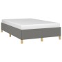 Dark gray fabric bed frame 120x190 cm by , Beds and slatted bases - Ref: Foro24-379516, Price: 78,92 €, Discount: %
