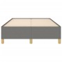 Dark gray fabric bed frame 120x190 cm by , Beds and slatted bases - Ref: Foro24-379516, Price: 78,92 €, Discount: %