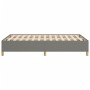 Dark gray fabric bed frame 120x190 cm by , Beds and slatted bases - Ref: Foro24-379516, Price: 78,92 €, Discount: %