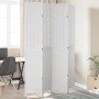 Biombo separador de 4 paneles madera maciza Paulownia blanco de , Divisores de ambientes - Ref: Foro24-358724, Precio: 135,25...