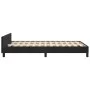 Bettgestell mit schwarzem Samtkopfteil 120x190 cm von , Betten und Lattenroste - Ref: Foro24-379549, Preis: 112,03 €, Rabatt: %