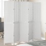White Paulownia solid wood 5-panel dividing screen by , Room dividers - Ref: Foro24-358726, Price: 149,75 €, Discount: %