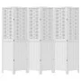 White Paulownia solid wood 6-panel dividing screen by , Room dividers - Ref: Foro24-358730, Price: 152,88 €, Discount: %