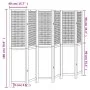 White Paulownia solid wood 6-panel dividing screen by , Room dividers - Ref: Foro24-358730, Price: 152,88 €, Discount: %